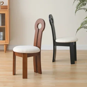 נורדי סלון כסאות אוכל מרגיע ארגונומי סלון כסאות אוכל מעצב יוקרה Sillas De Comedor ריהוט הבית YX50DC